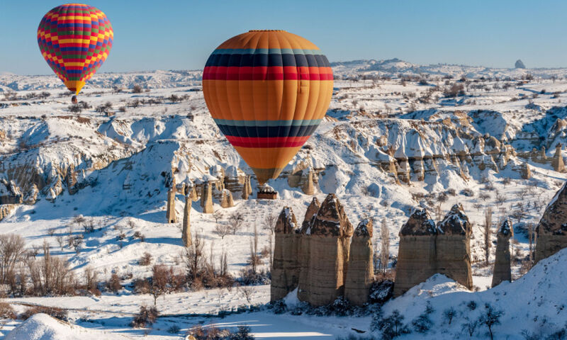 Karlar altında Kapadokya Turu